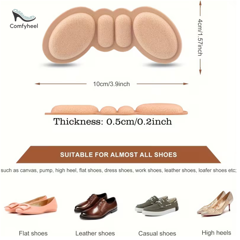 Heel Cushion Pads ( Pack of 2 Pair )